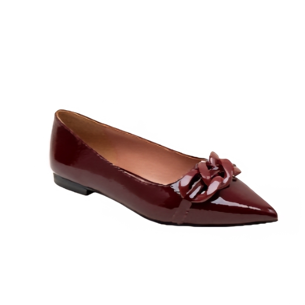 Linea Paolo Patent Leather Flats